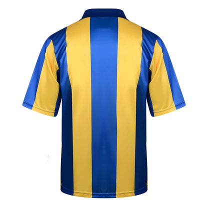 Score Draw Leeds United 1994 Away Retro Football Shirt_1
