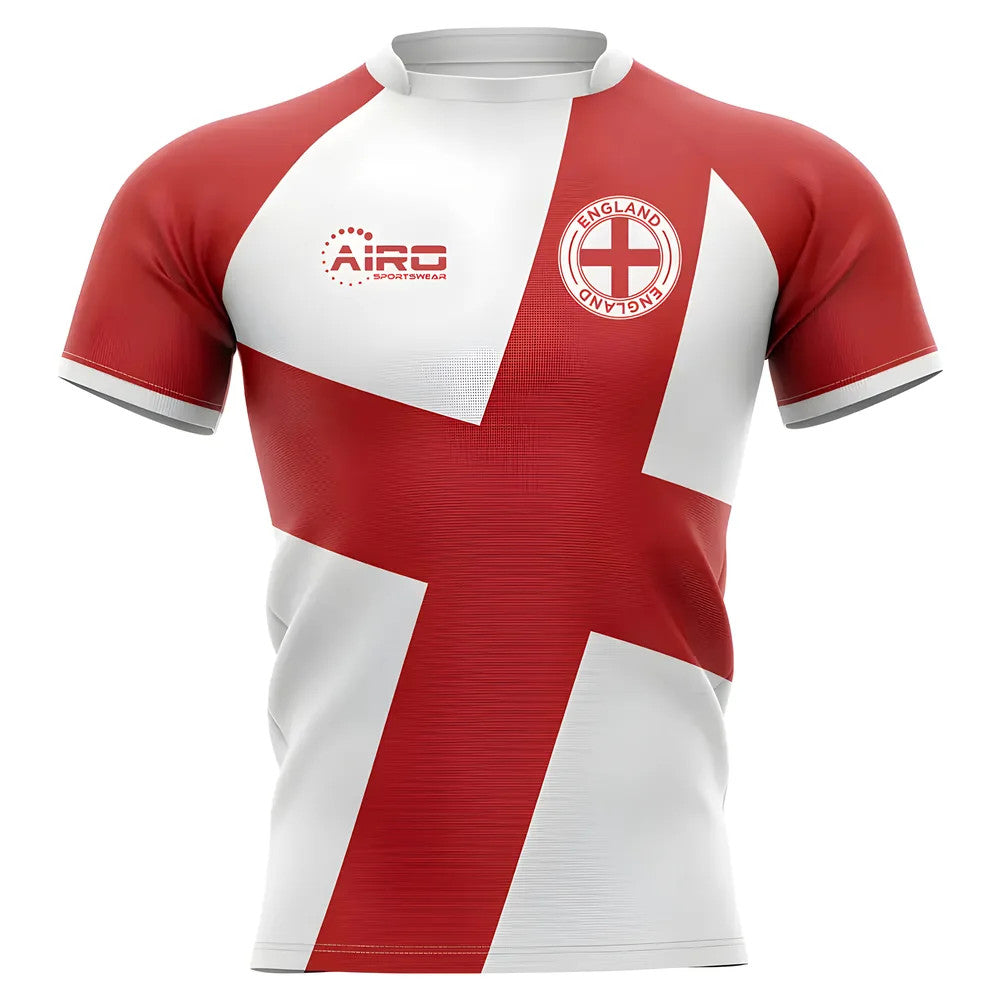 2025-2026 England Flag Concept Rugby Shirt - Kids_1