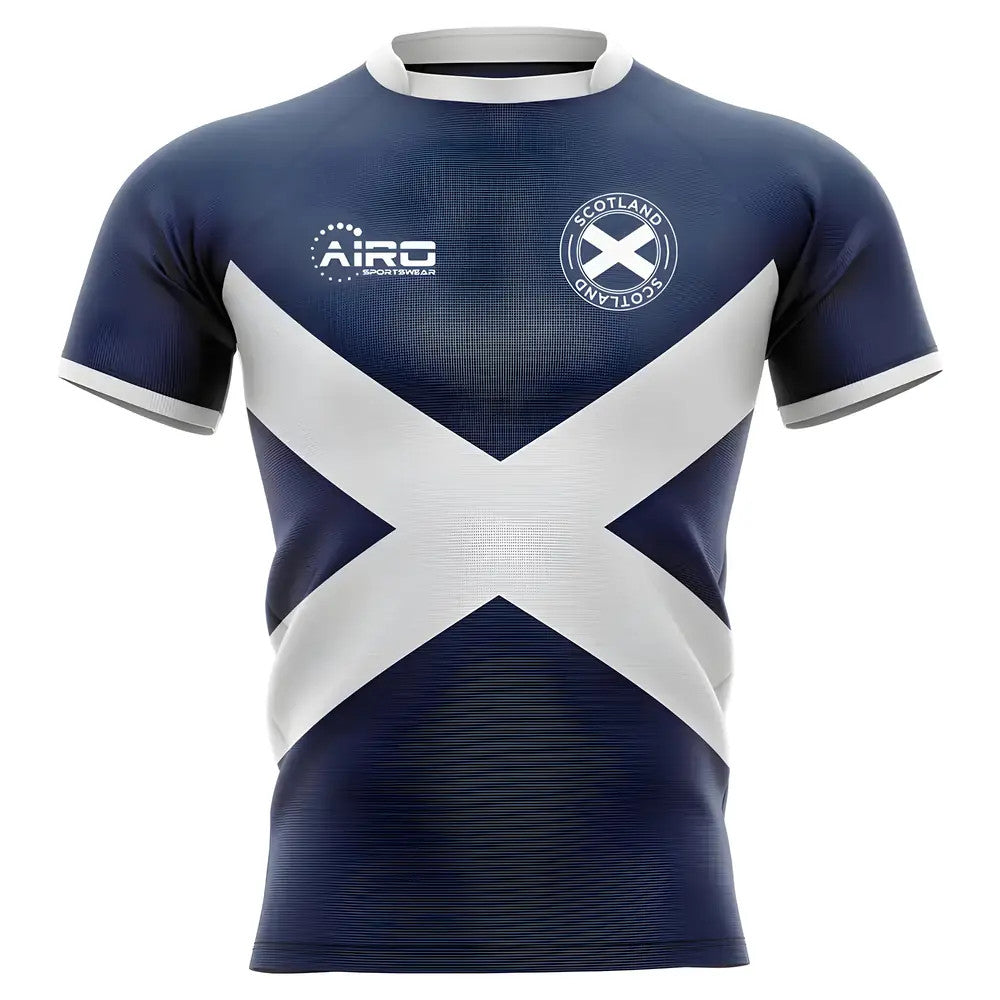 2025-2026 Scotland Flag Concept Rugby Shirt - Adult Long Sleeve_1