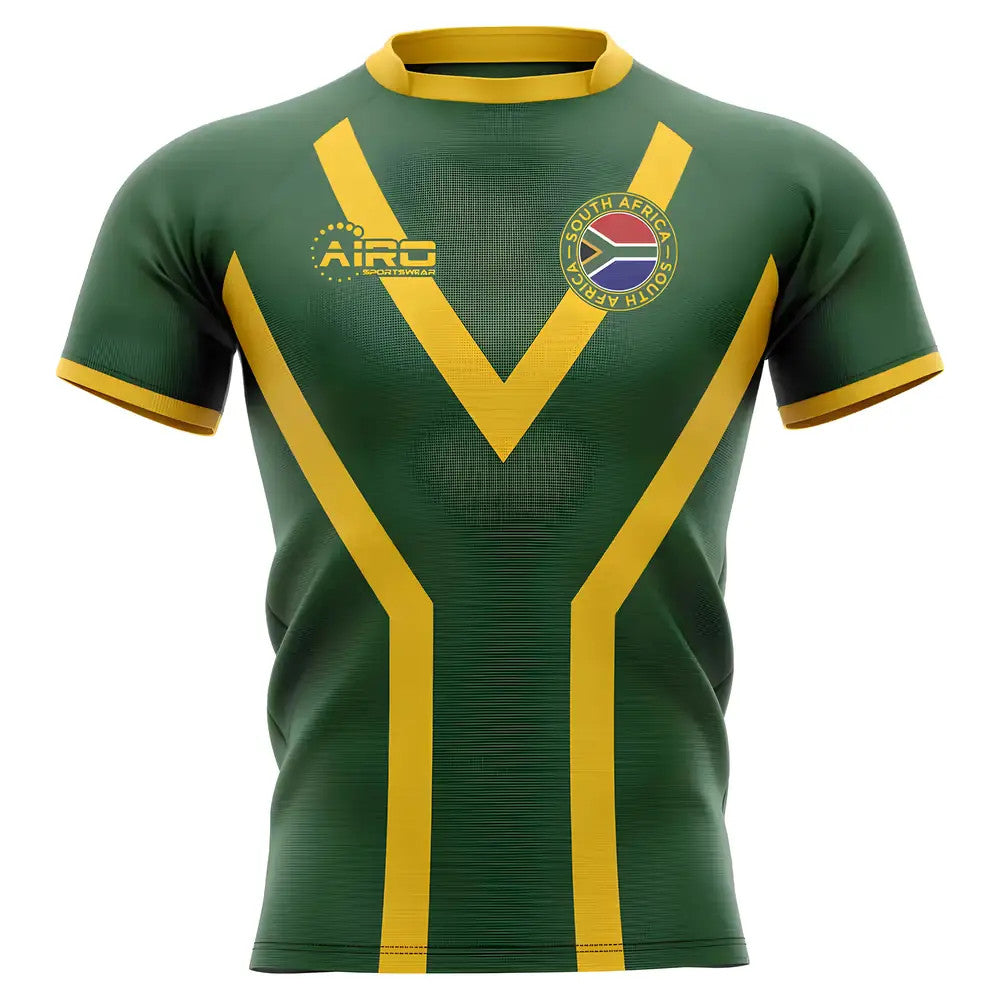 2025-2026 South Africa Springboks Flag Concept Rugby Shirt - Kids_1