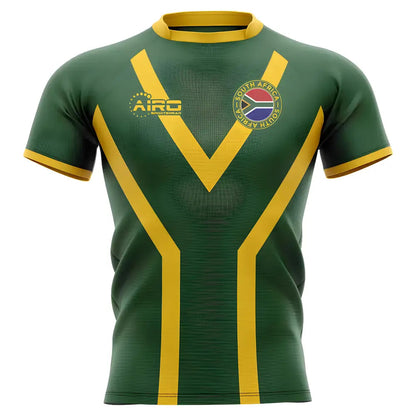 2025-2026 South Africa Springboks Flag Concept Rugby Shirt - Kids_1