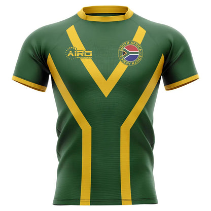 2025-2026 South Africa Springboks Flag Concept Rugby Shirt (Etzebeth 4)_4