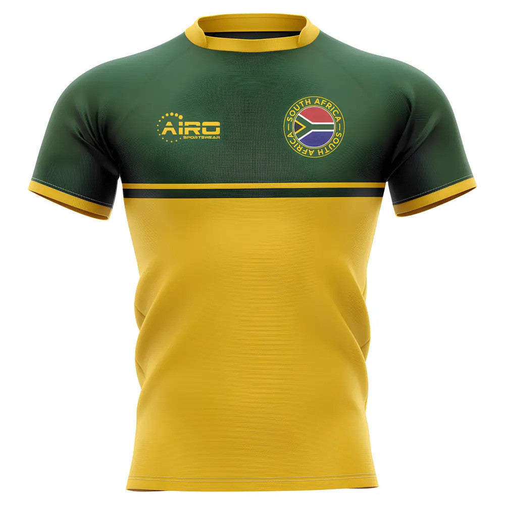 2025-2026 South Africa Springboks Training Concept Rugby Shirt - Adult Long Sleeve_1