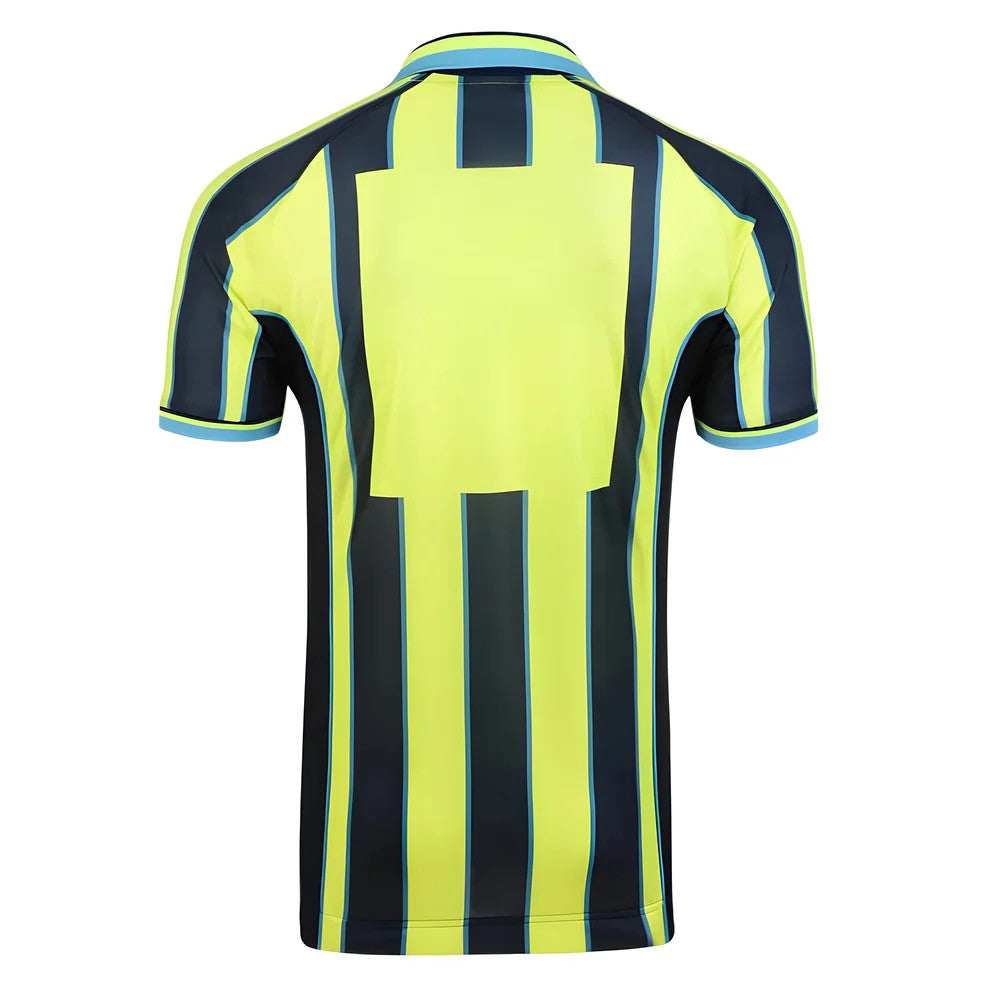 Score Draw Manchester City 1999 Wembley Retro Football Shirt_1