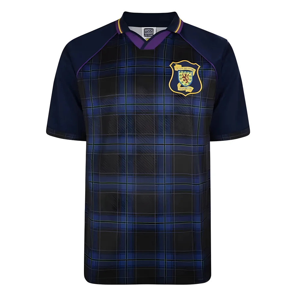 Score Draw Scotland 1996 Euro Championship Retro Football Shirt_0
