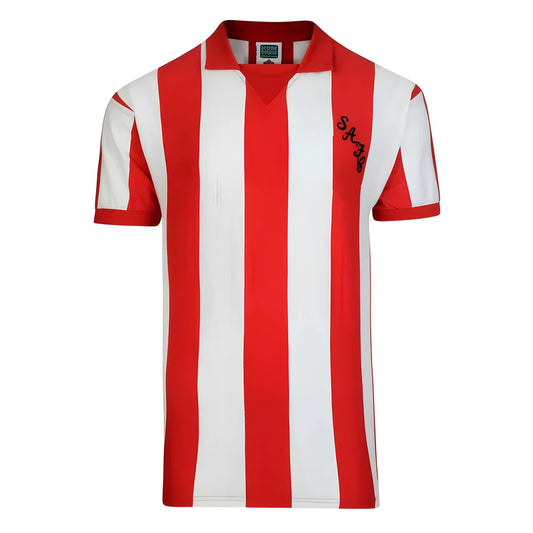 Score Draw Sunderland 1973 Retro Football Shirt_0