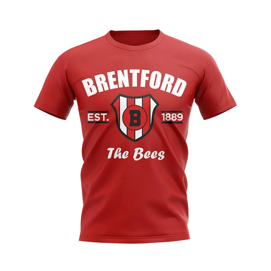 Brentford Established Football T-Shirt (Red)_0