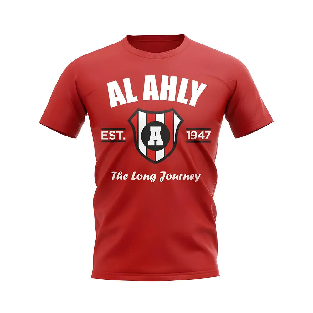 Al Ahly Established Football T-Shirt (Red)_0