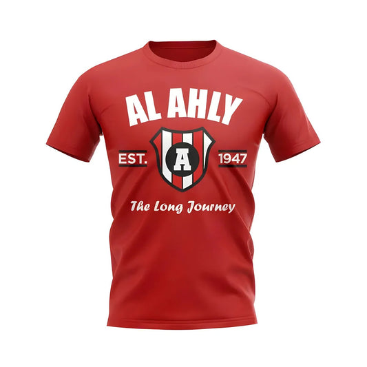 Al Ahly Established Football T-Shirt (Red)_0