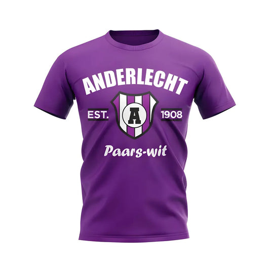 Anderlecht Established Football T-Shirt (Purple)_0