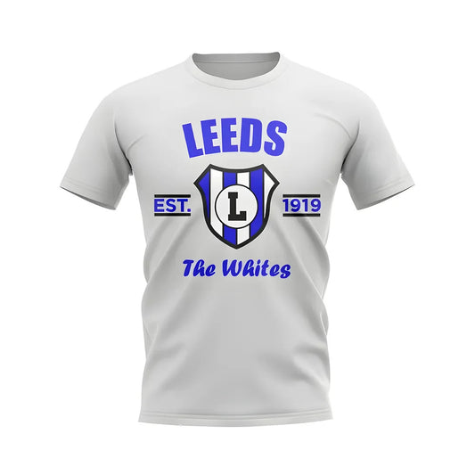Leeds Established Football T-Shirt (White)_0