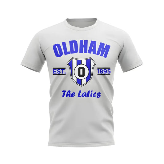 Oldham Established Football T-Shirt (White)_0