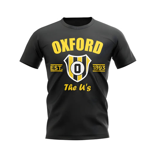 Oxford Established Football T-Shirt (Black)_0