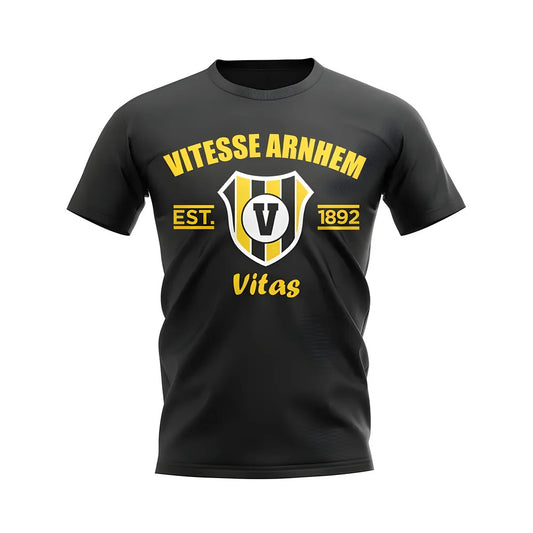Vitesse Established Football T-Shirt (Black)_0
