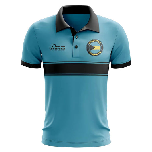 Bahamas Concept Stripe Polo Shirt (Sky)_0