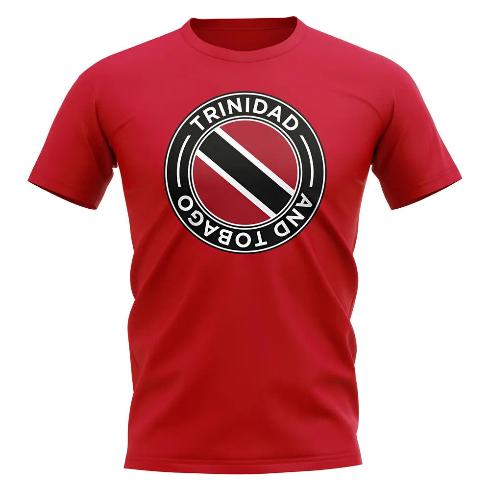 Trinidad and Tobago Football Badge T-Shirt (Red)_0