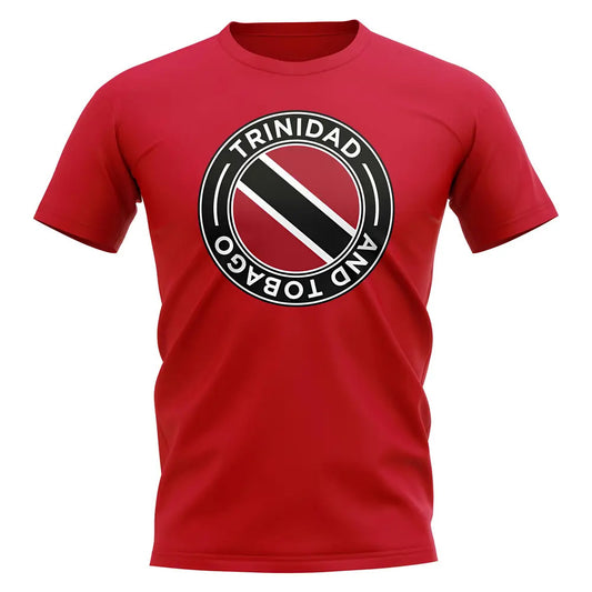 Trinidad and Tobago Football Badge T-Shirt (Red)_0