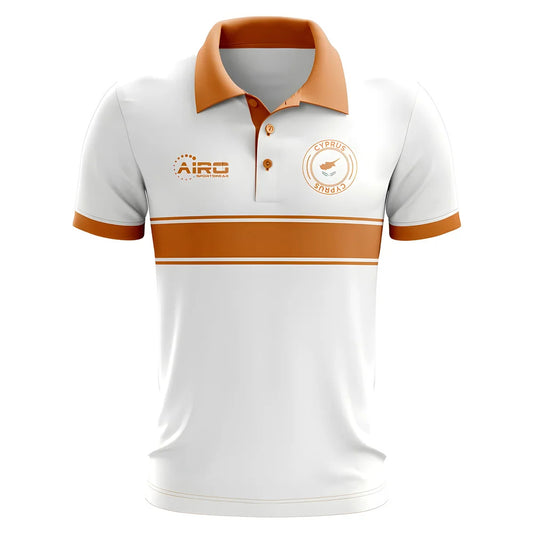 Cyprus Concept Stripe Polo Shirt (White)_0