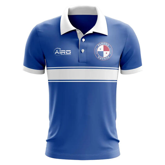 Panama Concept Stripe Polo Shirt (Blue)_0