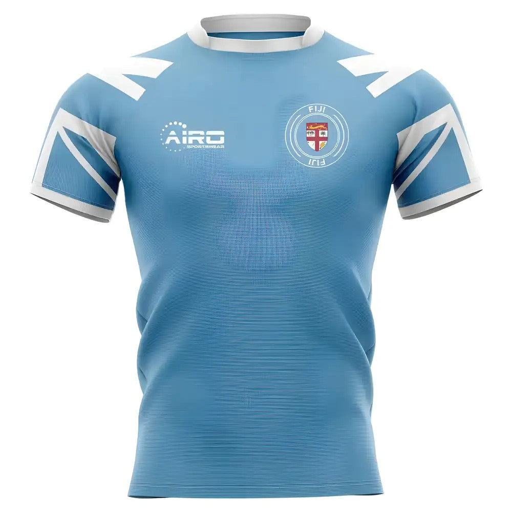 2025-2026 Fiji Flag Concept Rugby Shirt - Adult Long Sleeve_1