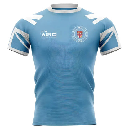 2025-2026 Fiji Flag Concept Rugby Shirt - Adult Long Sleeve_1