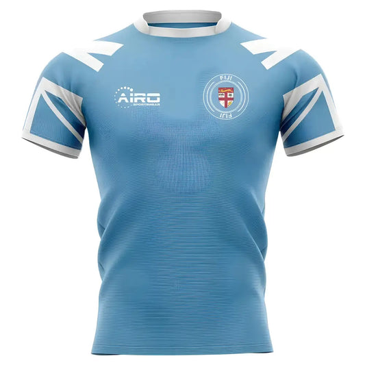 2025-2026 Fiji Flag Concept Rugby Shirt - Adult Long Sleeve_1