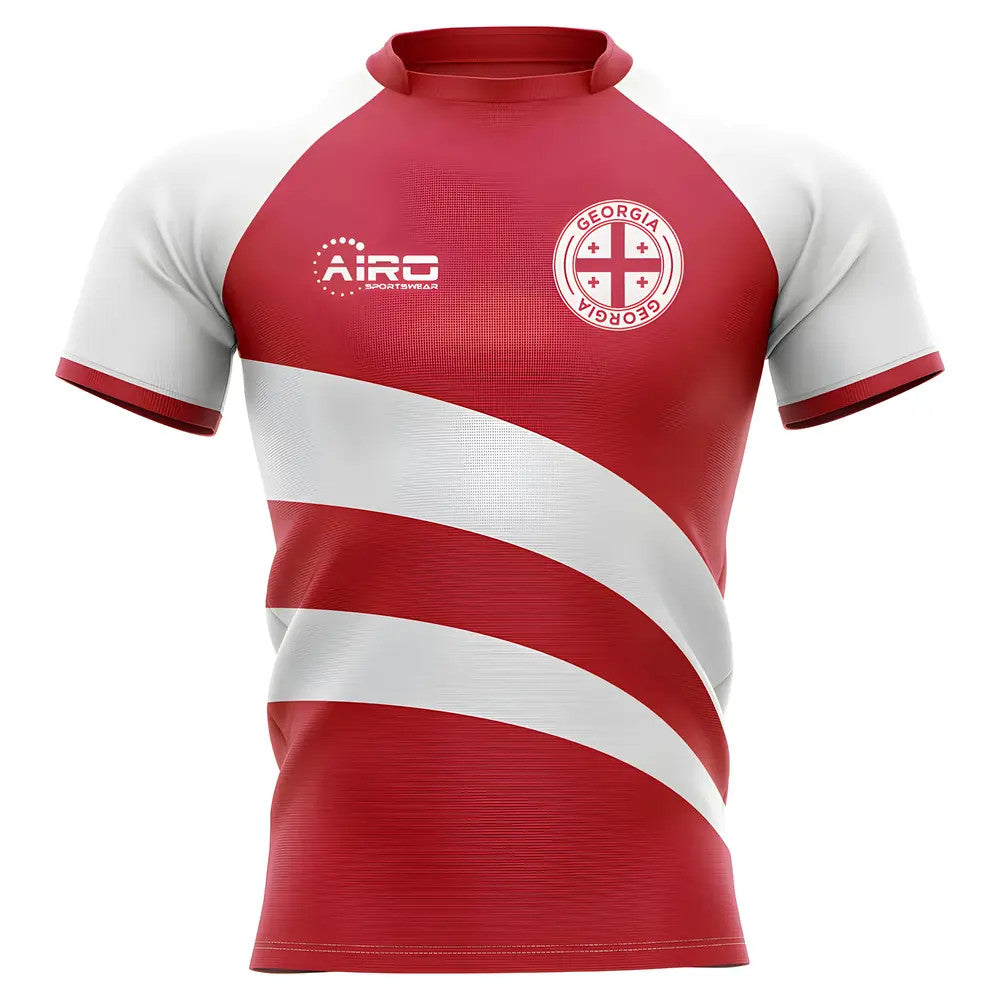 2025-2026 Georgia Home Concept Rugby Shirt - Adult Long Sleeve_1