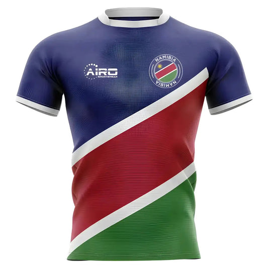 2025-2026 Namibia Flag Concept Rugby Shirt - Kids_1