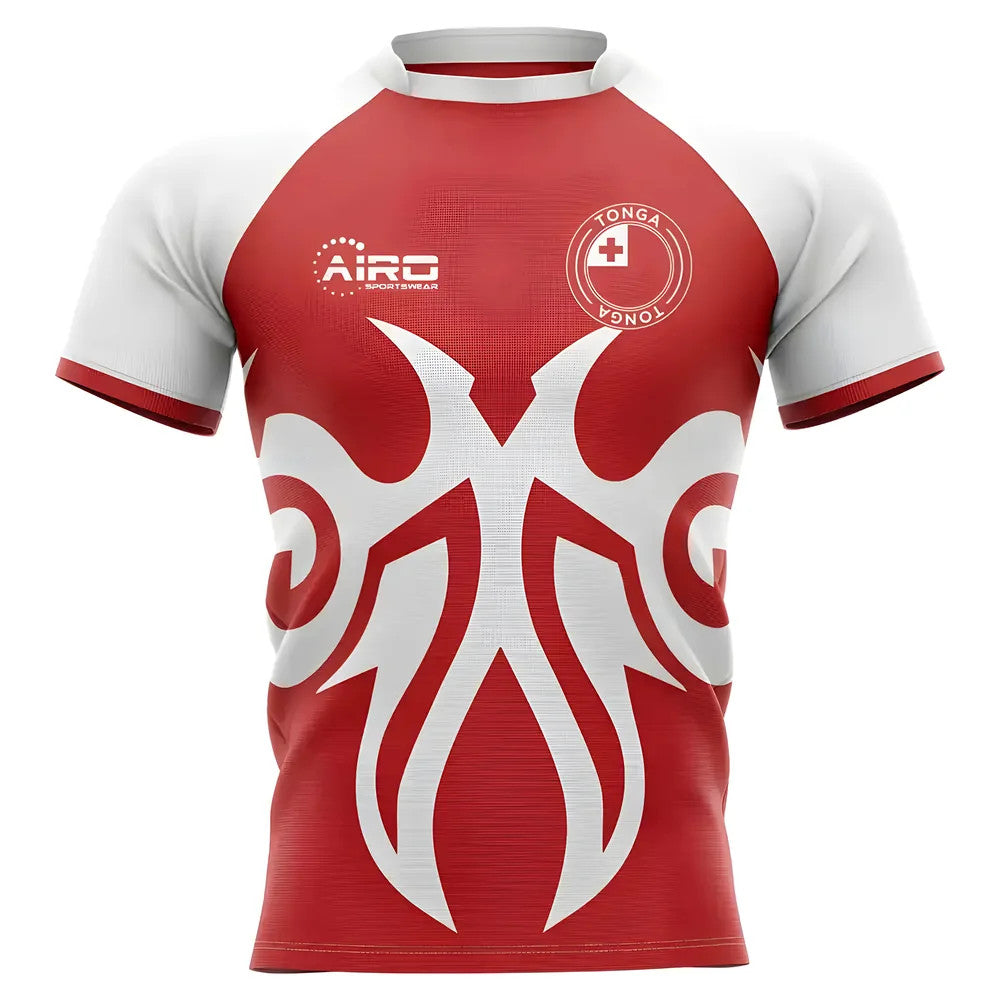 2025-2026 Tonga Home Concept Rugby Shirt - Womens_1