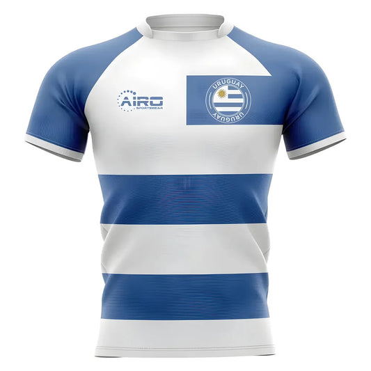 2025-2026 Uruguay Flag Concept Rugby Shirt - Adult Long Sleeve_1