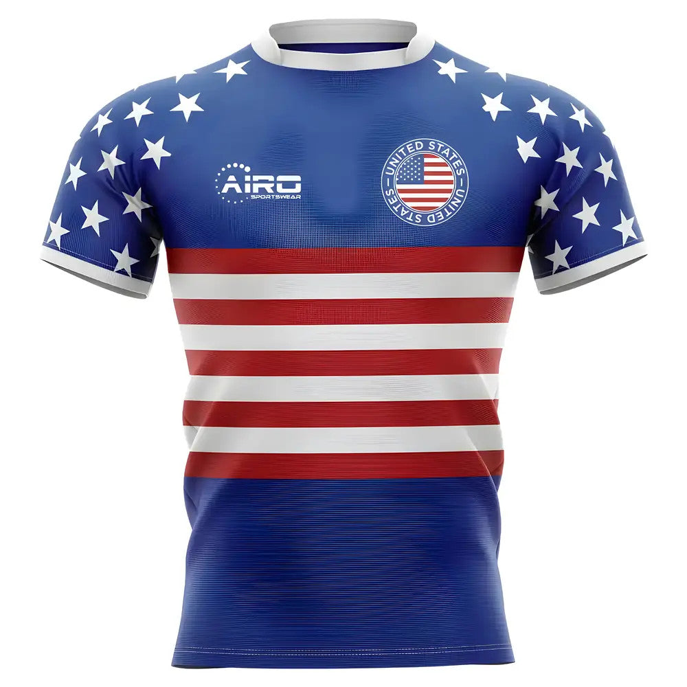 2025-2026 United States USA Flag Concept Rugby Shirt - Kids_1
