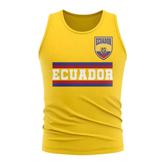 Ecuador Core Football Country Sleeveless Tee (Yellow)_0