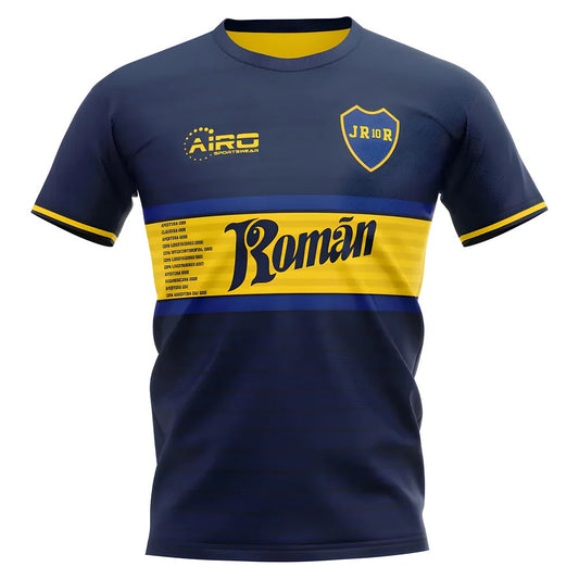 2025-2026 Boca Juniors Juan Roman Riquelme Concept Football Shirt - Womens_1