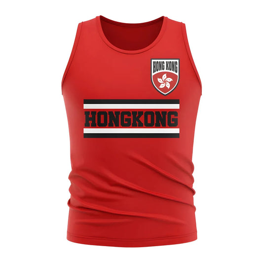 Hong Kong Core Football Country Sleeveless Tee (Red)_0