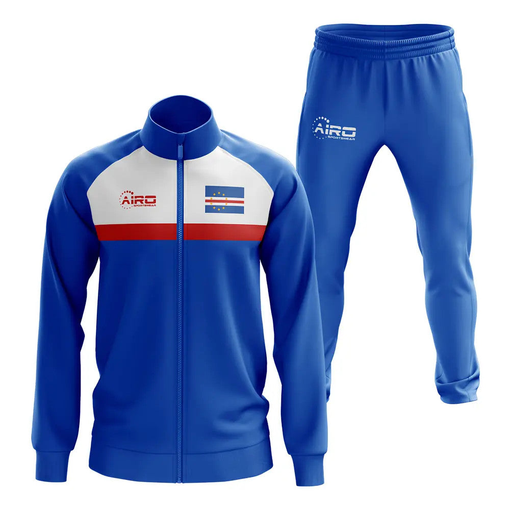 Cape Verde Concept Football Tracksuit (Royal)_0