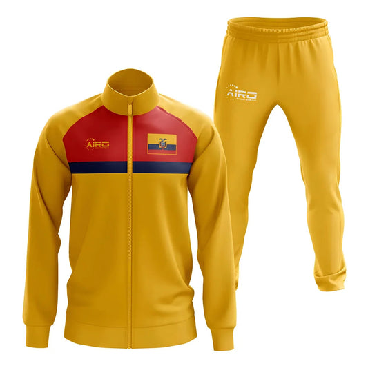 Ecuador Concept Football Tracksuit (Yellow)_0