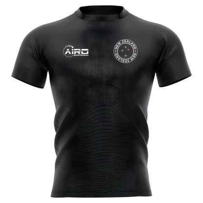 2025-2026 New Zealand All Blacks Home Concept Rugby Shirt - Adult Long Sleeve_1