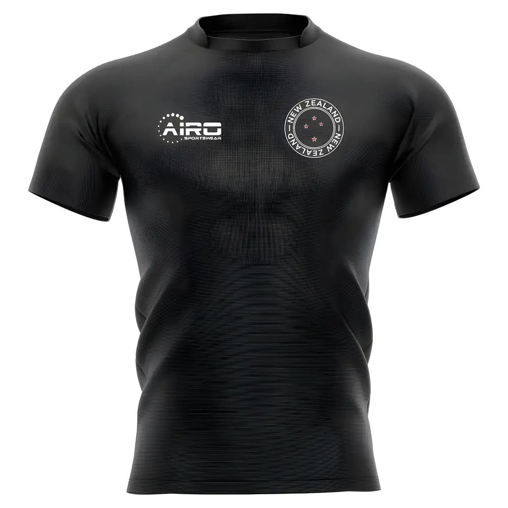 2025-2026 New Zealand All Blacks Home Concept Rugby Shirt - Kids_1