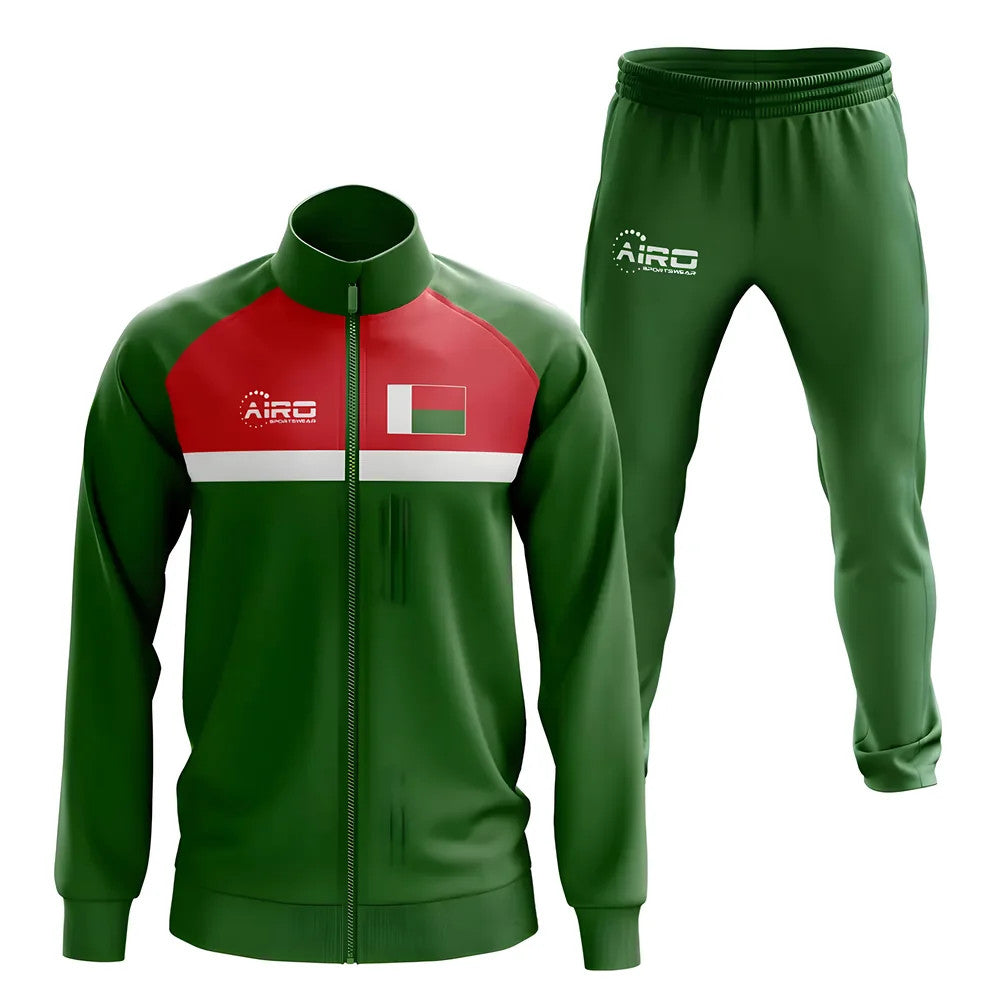 Madagascar Concept Football Tracksuit (Green)_0