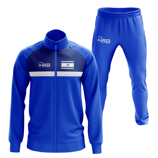 Israel Concept Football Tracksuit (Blue)_0
