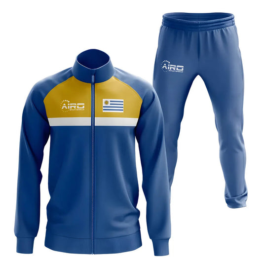 Uruguay Concept Football Tracksuit (Blue)_0