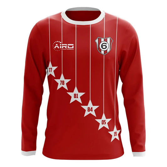 2025-2026 Liverpool 6 Time Champions Concept Football Shirt - Adult Long Sleeve_1