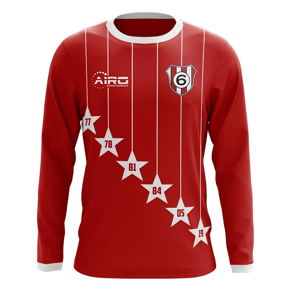 2025-2026 Liverpool 6 Time Champions Concept Football Shirt - Kids (Long Sleeve)_1