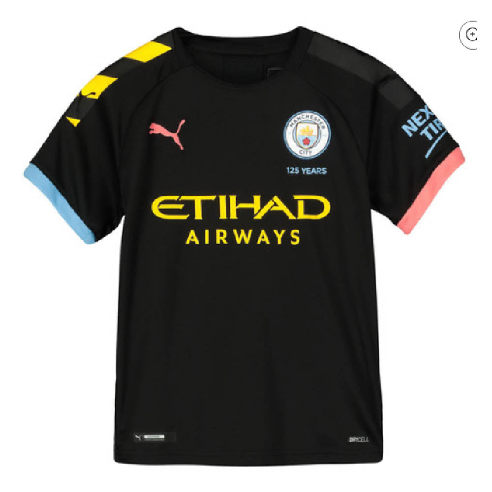 2019-2020 Manchester City Puma Away Football Shirt (Kids)_1
