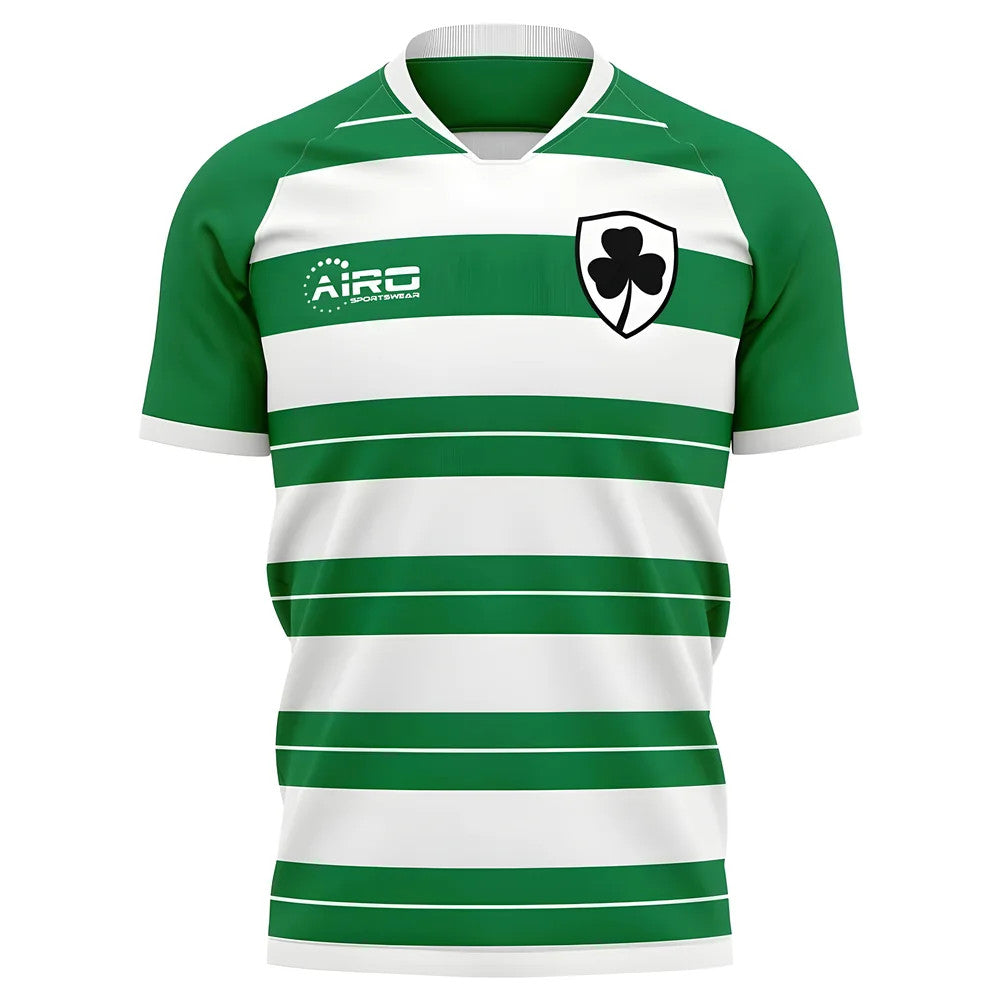2025-2026 Shamrock Rovers Home Concept Football Shirt - Adult Long Sleeve_1