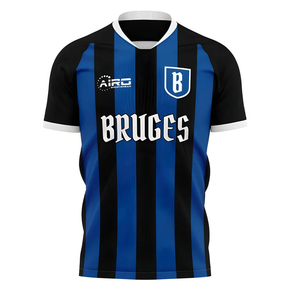 2025-2026 Club Brugge Home Concept Football Shirt_1
