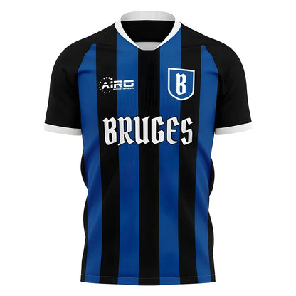 2025-2026 Club Brugge Home Concept Football Shirt_1