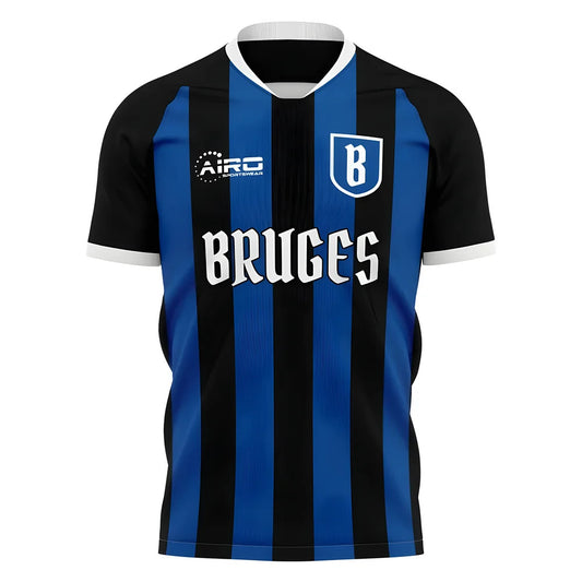 2025-2026 Club Brugge Home Concept Football Shirt_1