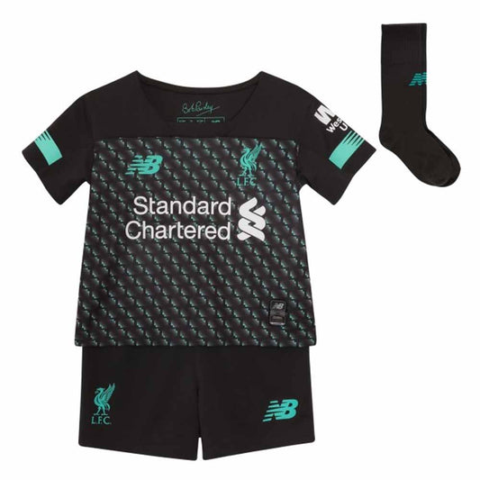 2019-2020 Liverpool Third Little Boys Mini Kit_1