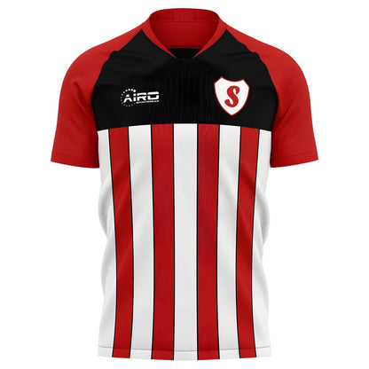 2025-2026 Southampton Home Concept Football Shirt - Kids_1